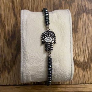 HAMISA BRACELET BLACK